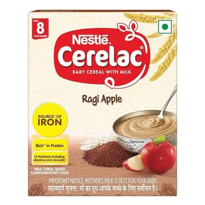 CERELAC Nestle Baby Cereal With Milk ,Ragi Apple ,