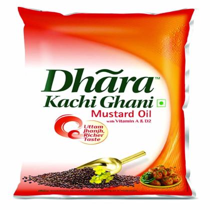 DHARA(Kachi Ghani Mustard Oil 1L)