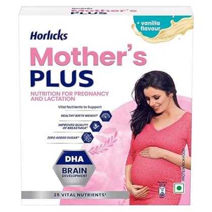 Horlicks Mother's Plus Vanilla 200g Refill