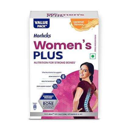 Horlicks Women'S Plus Caramel Refill Powder 7