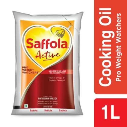 SAFFOLA(Active Refined Cooking Oil 1L)